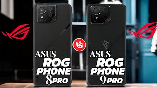 Asus ROG Phone 8 Pro vs ROG Phone 9 Pro Detailed Comparison [upl. by Anuaek]