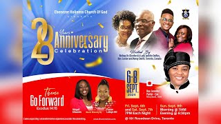 Go Forward  Pastor Jennifer PorterCox  28th Anniversary Celebration  Friday Sept 6 2024 [upl. by Yleek]