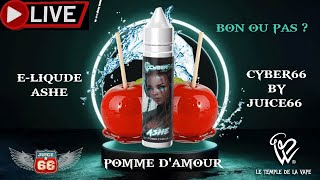 REVUE amp LIVE ASHE 50ml de Cyber 66 by Juice 66 [upl. by Eek]