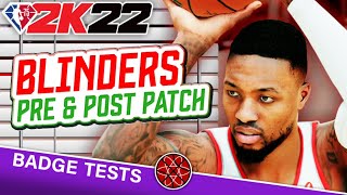 Best Shooting Badges in NBA 2K22  Blinders Badge Jumpshot Green Window Patch Update [upl. by Skipp718]