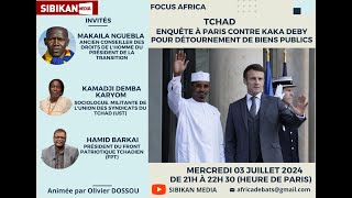 TCHAD ENQUETE À PARIS CONTRE LE PRESIDENT MAHAMAT KAKA DEBY POUR DETOURNEMENT DE BIENS PUBLICS [upl. by Neelrac]