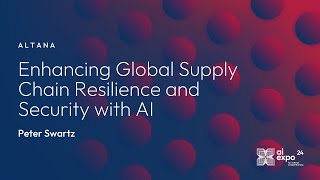 Enhancing Global Supply Chain Resilience and Security with AI [upl. by Asiruam802]