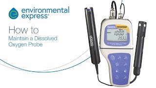 How to perform general dissolved oxygen probe maintenance [upl. by Ahsiemac]