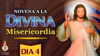 Novena a la Divina Misericordia ❤️‍🔥 Día 4 ❤️‍🔥 Oración y Meditación ❇️ Caballeros de la Virgen [upl. by Onitsuj]