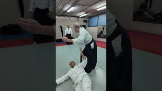 Práctica de caída Ushiro Otoshi aikido aikidoparacuellos artesmarciales defensapersonal [upl. by Ataner649]