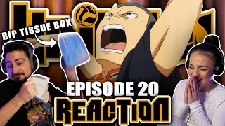 TANAKA IS THE GREATEST OF ALL TIME 🏐 Haikyuu Episode 20 REACTION [upl. by Melvin957]