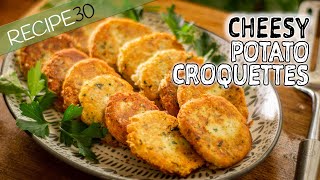 Cheesy Potato Croquettes [upl. by Edholm]