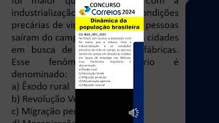 Dinâmica da População brasileira fluxos migratórios áreas de crescimento e de perda populacional [upl. by Drus671]