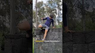 ¿Cómo bajar un segundo piso parkour viralvideo game tutorial acrobatics [upl. by Omocaig]