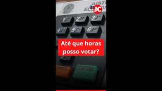 DATA e HORÁRIO das ELEIÇÕES 2022 qual dia e até que horas posso votar [upl. by Ehcram]