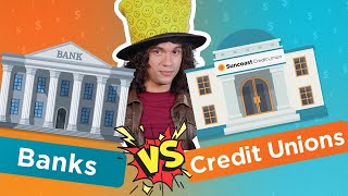 Banks vs Credit Unions  Spencer the Influencer [upl. by Luht44]