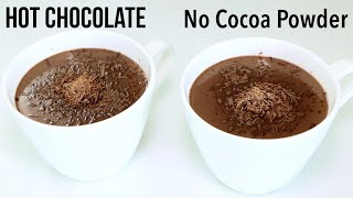 EASY HOT CHOCOLATE 🍫 RECIPE [upl. by Jepson]