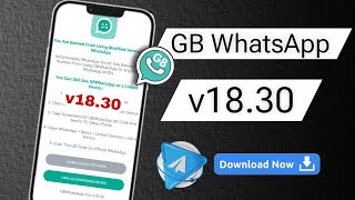 GBWhatsApp Pro v1830 APK Download Official 2025 AntiBan [upl. by Chapa599]