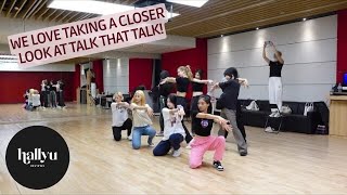 TWICE quotTalk That Talkquot Dance Practice Behind the Scenes Reaction [upl. by Trinetta694]