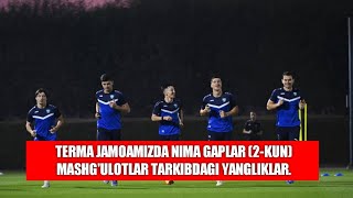 TERMA JAMOAMIZDA NIMA GAPLAR 2KUN MASHGULOTLAR TARKIBDAGI YANGLIKLAR [upl. by Yared]