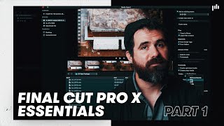 FCPX Essentials Part 1  Organize Import Export Video in Final Cut Pro [upl. by Anatnas]