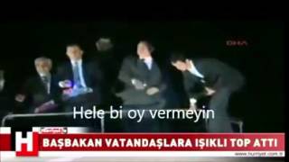 Recep tayyip erdoğan vatandaşa ışıklı top atıyor Altyazı edition [upl. by Adriell]