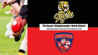 Tasmanian State League Round 1 Kingborough v North Hobart [upl. by Heck]