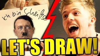 SCHEIß ADOLF HITLER  Lets Draw [upl. by Caassi]