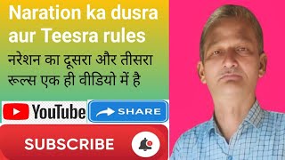 Naration Ka Dusra our Teesra Rules नरेशन का दूसरा और तीसरा रूल्स 👍 soyab sir [upl. by Ahsitak]