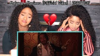 Maluma  Marinero Official Video  REACTION [upl. by Suoicerpal]