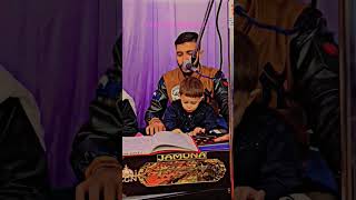 Little boy enjoying kashmiri song maharaza ho [upl. by Ahsieat]