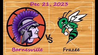 Boys Varsity Basketball vs Frazee [upl. by Aeila]