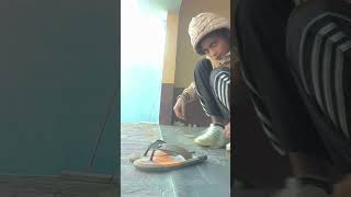 Thand Mein Mila chappal Ko Dhokha🤣🤣vikramcomedyvide comedy memescomedy shortfeed funny [upl. by Allenod710]