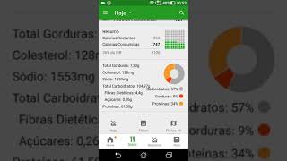 Como usar o app fatsecret Aplicativo android e ios [upl. by Heiner821]