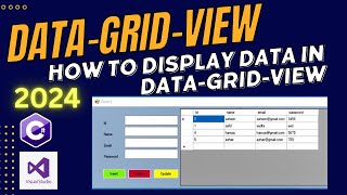 Tutorial 5  Display data in Grid view in ASP with C  Gridview in aspnet c  Zaheer khan academy [upl. by Mcneely]