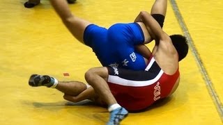 Freestyle Wrestling レスリング  YGU vs Kokushikan University [upl. by Adlee]