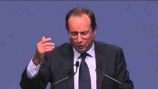 3°  Engagement de François Hollande sur le mariage pour tous [upl. by Herzel445]