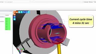 Roughing Cycle  Undercut Stock Detection  Edgecam 2018 R1 [upl. by Ecyrb]