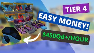 EASY MONEY IN TIER 4 SIMPLE OBSIDIAN CHARM SETUP  ROBLOX Factory Simulator [upl. by Couture873]