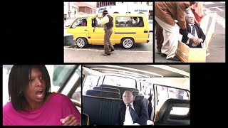 Leon Schuster  Prank：Body in a casket needs a taxi to take him to his funeral in Wellington [upl. by Nelon]