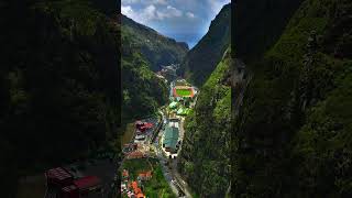 Narrow valley of 📍Ribeira Brava Madeira [upl. by Enirehtacyram273]