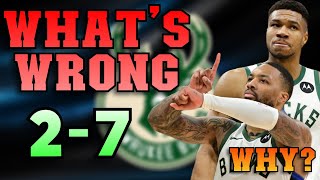 WHAT IS GOING ON Analyzing The Bucks Rough Start To The 202425 NBA Season [upl. by Prem]