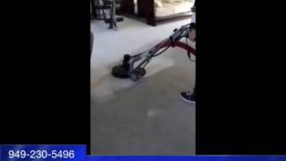 Deep cleaning and restoration tool Rotovac 360i at work on a bright white carpet [upl. by Kcirneh]