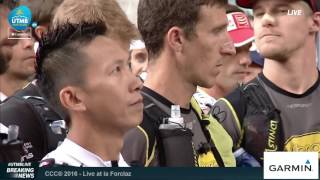 UTMB 2016®  Start in english [upl. by Nirhtak617]