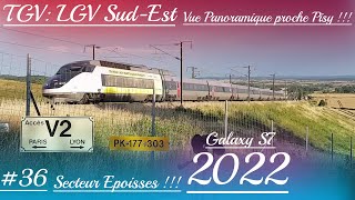 TGV Réseau Duplex OUIGO INOUI LYRIA Trenitalia filmés avec jumelles  High Speed Train 36 [upl. by Ellehcear]