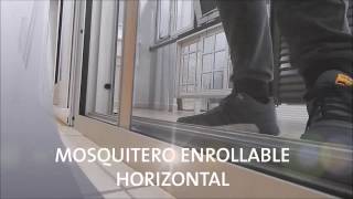 Mosquitero Enrollable Horizontal [upl. by Goodspeed]