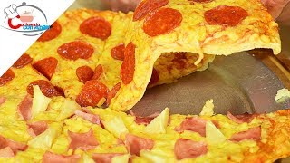 Como Hacer Pizza Fácil  La mejor RECETA [upl. by Gerome]