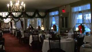 Stockbridge at Christmas at the Red Lion Inn Stockbridge MA [upl. by Notreb]