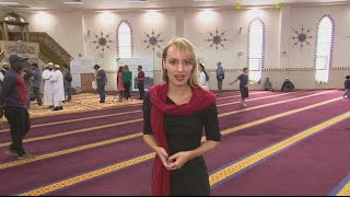 Australian mosques open doors to public [upl. by Airdnekal902]