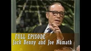 Johnny Carson 1973 07 20 Jack Benny and Joe Namath [upl. by Trubow]