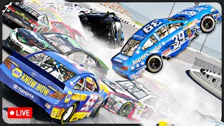 🔴 NASCAR Texas but the Track Is Broken [upl. by Hgeilhsa]