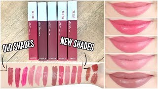 Maybelline Superstay Matte Ink Liquid Lipstick Lip Swatches Pink Edition  Best Drugstore Makeup [upl. by Hathcock751]