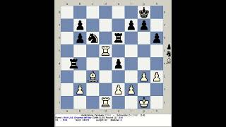 Harikrishna Penteala vs Schneider D  World Chess U16 1999 Oropesa del Mar Spain [upl. by Jerman]