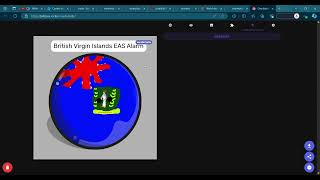 British Virgin Islands EAS Alarm My final edition [upl. by Frederick201]