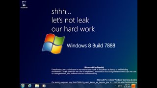 Taking a look at Windows 8 Build 7888 [upl. by Audra981]